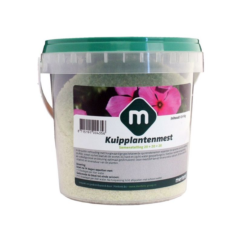 Kübelpflanzendünger 20-20-20 (400 Gramm)