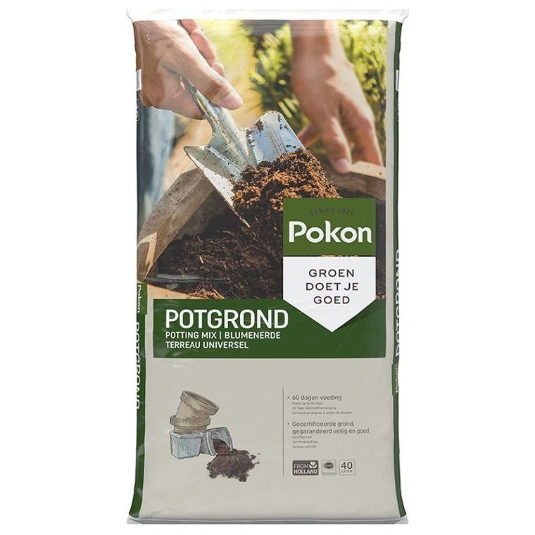 POKON RHP Blumenerde 40L (Palette mit 63 Beuteln)