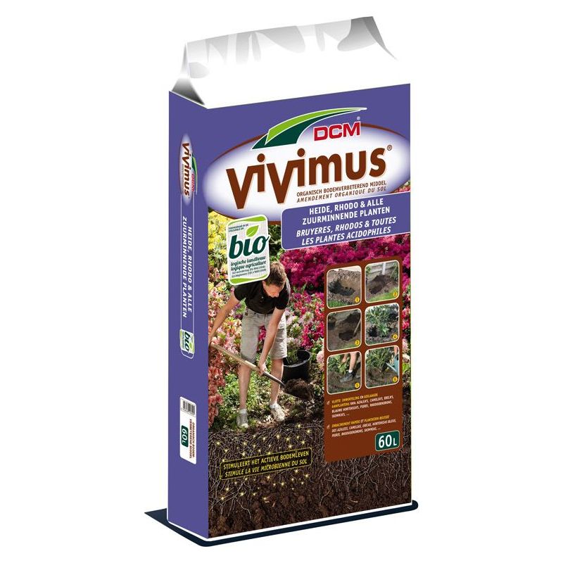 Vivimus Heide, Rhodo 60 Liter (Palette mit 39 Säcken) (DCM)