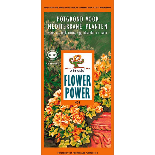 Flower Power mediterrane Blumenerde 40 lt